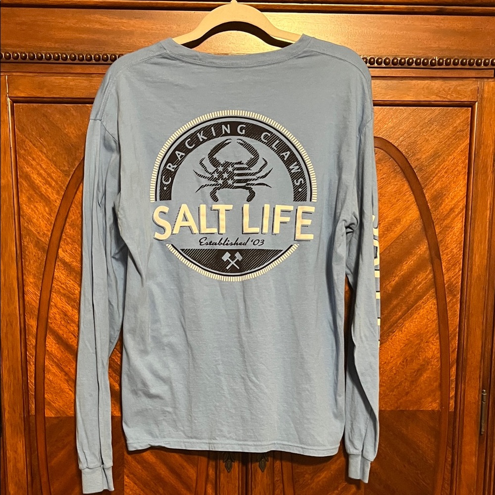 Salt Life Ocean Blue Long Sleeve Tee